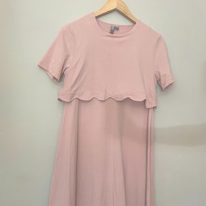 ASOS maternity & breast feeding dress